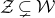 script upper Z subset of or not equals script upper W