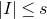 StartAbsoluteValue upper I EndAbsoluteValue less than or equals s