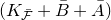 left parenthesis upper K Subscript script upper F overbar Baseline plus upper B overbar plus upper A overbar right parenthesis