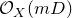 script upper O Subscript upper X Baseline left parenthesis m upper D right parenthesis