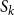 upper S Subscript k
