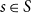 s element of upper S
