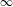 Subscript normal infinity