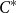 upper C Superscript asterisk