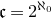 German c equals 2 Superscript normal first transfinite cardinal 0