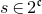 s element of 2 Superscript German c
