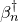 beta Subscript n Superscript dagger