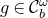 g element of script upper C Subscript b Superscript omega