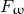 upper F Subscript omega