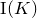normal upper I left parenthesis upper K right parenthesis