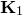 bold upper K 1