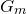 upper G Subscript m