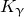 upper K Subscript gamma