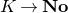 upper K right arrow bold italic upper N bold italic o