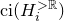c i left parenthesis upper H Subscript i Superscript greater than double struck upper R Baseline right parenthesis