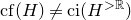 c f left parenthesis upper H right parenthesis not equals c i left parenthesis upper H Superscript greater than double struck upper R Baseline right parenthesis