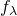 f Subscript lamda