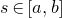 s element of left bracket a comma b right bracket