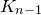 upper K Subscript n minus 1