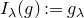 upper I Subscript lamda Baseline left parenthesis g right parenthesis colon equals g Subscript lamda
