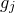 g Subscript j