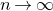 n right arrow normal infinity