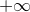 plus normal infinity