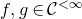 f comma g element of script upper C Superscript less than normal infinity