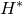 upper H Superscript asterisk