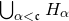 union Underscript alpha less than German c Endscripts upper H Subscript alpha