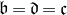 German b equals German d equals German c