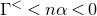 normal upper Gamma Superscript less than Baseline less than n alpha less than 0