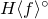 upper H left angle bracket f right angle bracket Superscript ring