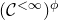 left parenthesis script upper C Superscript less than normal infinity Baseline right parenthesis Superscript phi