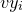v y Subscript i