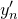 y prime Subscript n