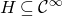 upper H subset of or equal to script upper C Superscript normal infinity