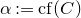 alpha colon equals c f left parenthesis upper C right parenthesis
