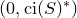 left parenthesis 0 comma c i left parenthesis upper S right parenthesis Superscript asterisk Baseline right parenthesis