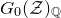 upper G 0 left parenthesis script upper Z right parenthesis Subscript double struck upper Q