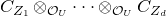 upper C Subscript upper Z 1 Baseline circled times Subscript script upper O Sub Subscript upper U Subscript Baseline midline horizontal ellipsis circled times Subscript script upper O Sub Subscript upper U Subscript Baseline upper C Subscript upper Z Sub Subscript d Subscript Baseline