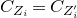 upper C Subscript upper Z Sub Subscript i Baseline equals upper C Subscript upper Z prime Sub Subscript i