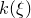 k left parenthesis xi right parenthesis