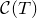 script upper C left parenthesis upper T right parenthesis