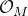 script upper O Subscript upper M