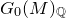 upper G 0 left parenthesis upper M right parenthesis Subscript double struck upper Q