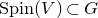 normal upper S normal p normal i normal n left parenthesis upper V right parenthesis subset of upper G