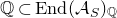 double struck upper Q subset of normal upper E normal n normal d left parenthesis script upper A Subscript upper S Baseline right parenthesis Subscript double struck upper Q