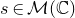 s element of script upper M left parenthesis double struck upper C right parenthesis