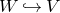 upper W right arrow with hook upper V